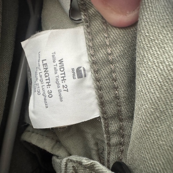 G-Star Women's Light Olive Skinny Jeans - Picture 5 of 5